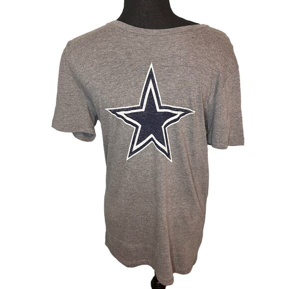 Dallas Cowboys Star Grey Short Sleeve - Picture 1 of 3